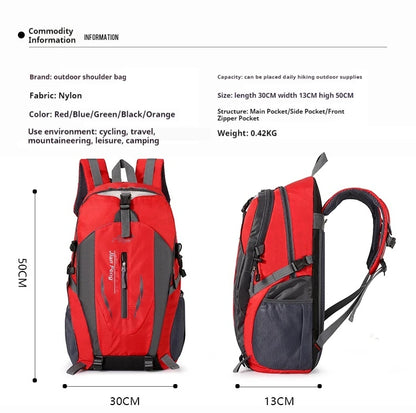 Outdoor Travel Backpack Big Capacity Fashion Travel Backpacks Men Climbing Travel Backpack Classic Sport Travel Backpacks - World Bazaar Life