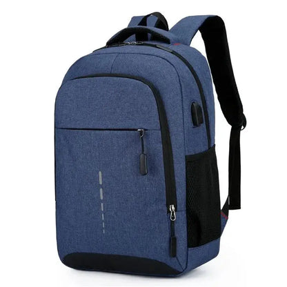 Mens BackPack Large Capacity Simple Fashion Travel Female Student Computer Bag - World Bazaar Life