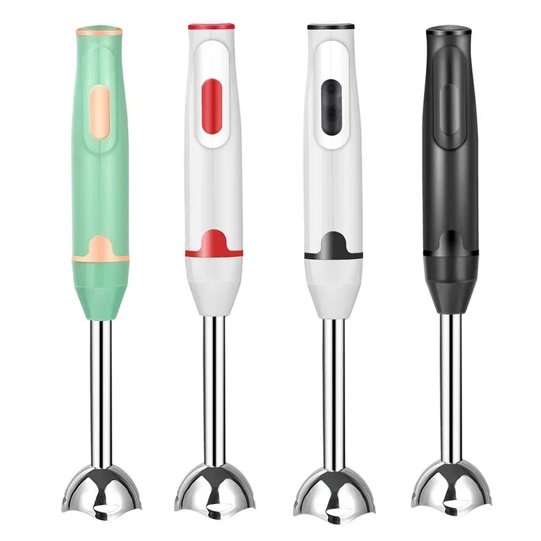 Immersion Hand Stick Blender Electric Food Vegetable Grinder Handheld Stick Mixer for Smoothies Sauces Baby Food Soups-World Bazaar Life