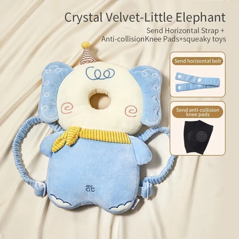 AIBEDILA Newborn Baby Things Mother Kids Items for Babies 1-3T Toddler Baby Head Protector Cartoon Security Baby Pillows AB268 - World Bazaar Life