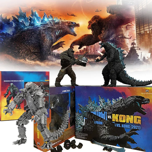 SHM Kong Godzilla vs. Kong 2021 PVC Action Figure Monster Toy - World Bazaar Life