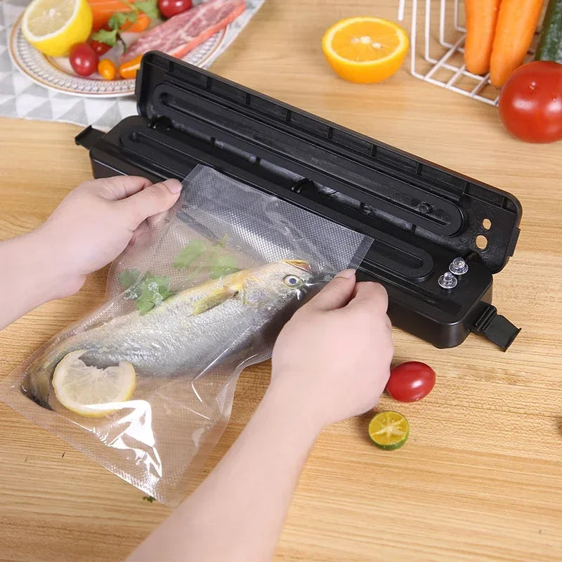 Xiaomi Electric Vacuum Sealer Food Sealer Machine Foods Fresh Storage Vacuum Sealer Machine Plastic Bags Sealer For Storage Food - World Bazaar Life