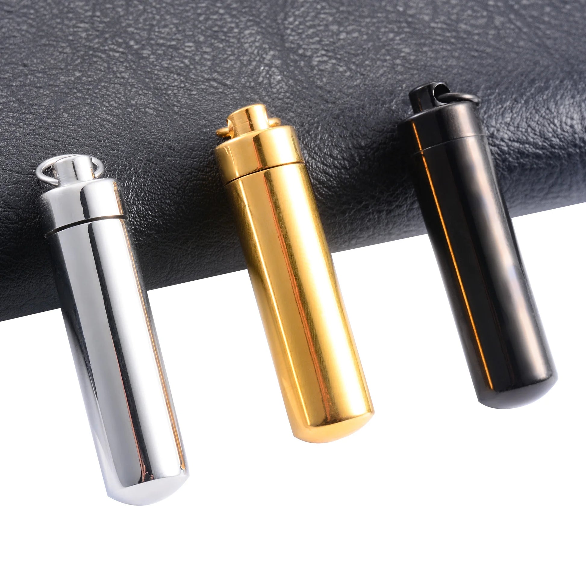 Keepsake Stainless Steel Cylinder Urn Pendant for Pet Ashes Necklace Chain Choker Charms Funeral Cremation Jewelry Accessories - World Bazaar Life