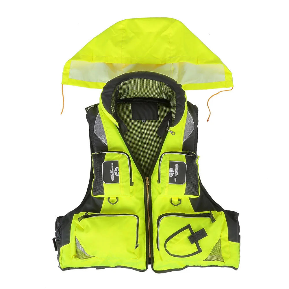 FX Adult Life Jacket – Fishing, Boating, Swimming Safety Vest