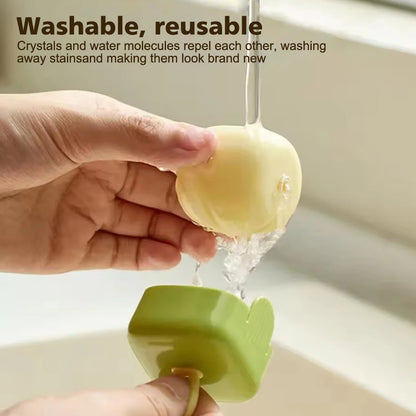 Reusable Washable Lint Roller Clothes Hair Remover Sticky Roller Ball Dust Removal Brush Plush Hair Collector Clothes Clean Tool