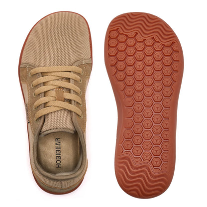 HOBIBEAR Wide Barefoot Shoes for Unisex Outdoor Running Zero Drop Casual Sneaker Minimalist Shoes