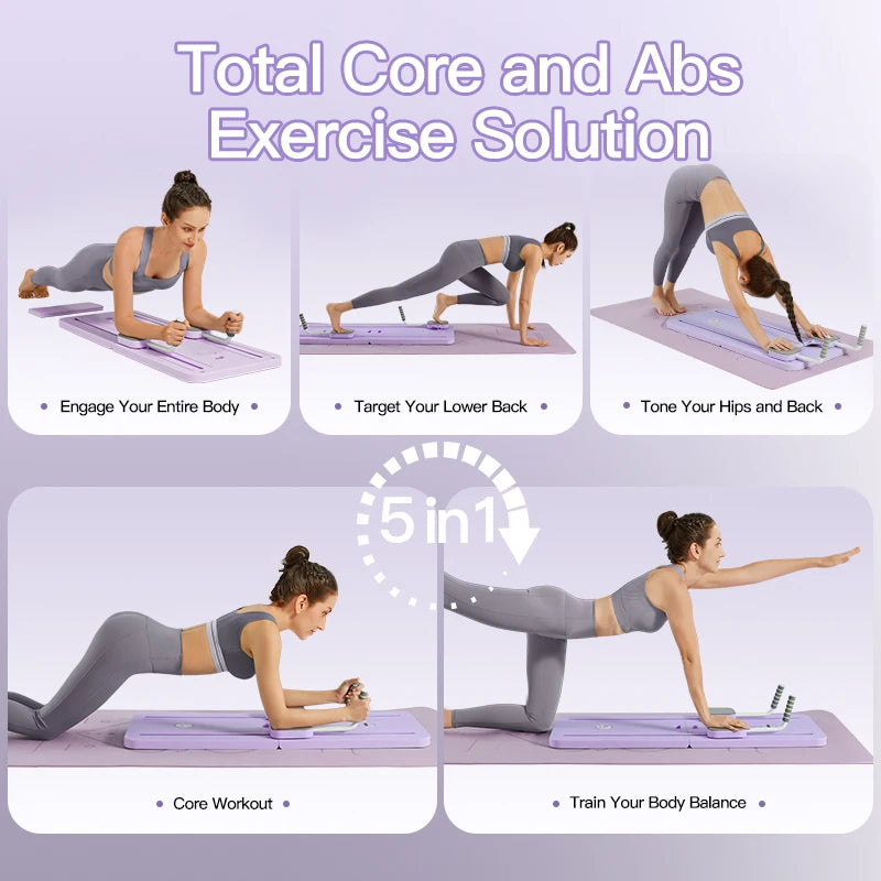 Umay Ab Exercise Board & Pilates Reformer for Core Training - World Bazaar Life