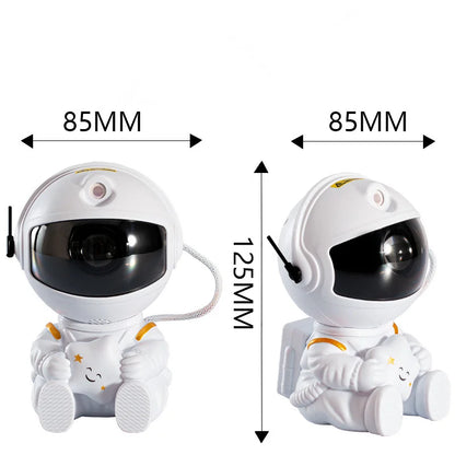 Galaxy Star Projector LED Night Light Astronaut Lamp for Bedroom Decor - World Bazaar Life