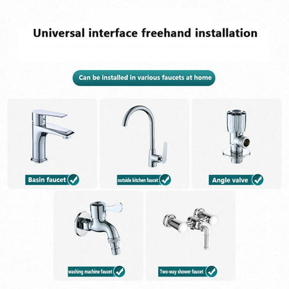 Universal Faucet Bubbler Anti-Splash Extender for Washbasin - World Bazaar Life