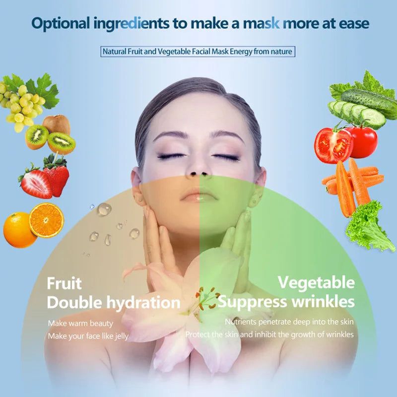 DIY Face Mask Maker Machine – Natural Fruit & Collagen Facial Spa Device