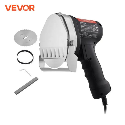 SucceBuy Electric Shawarma Knife Professional Turkish Kebab Knife Commercial Stainless Steel Gyro Cutter Doner Kebab Meat Slicer