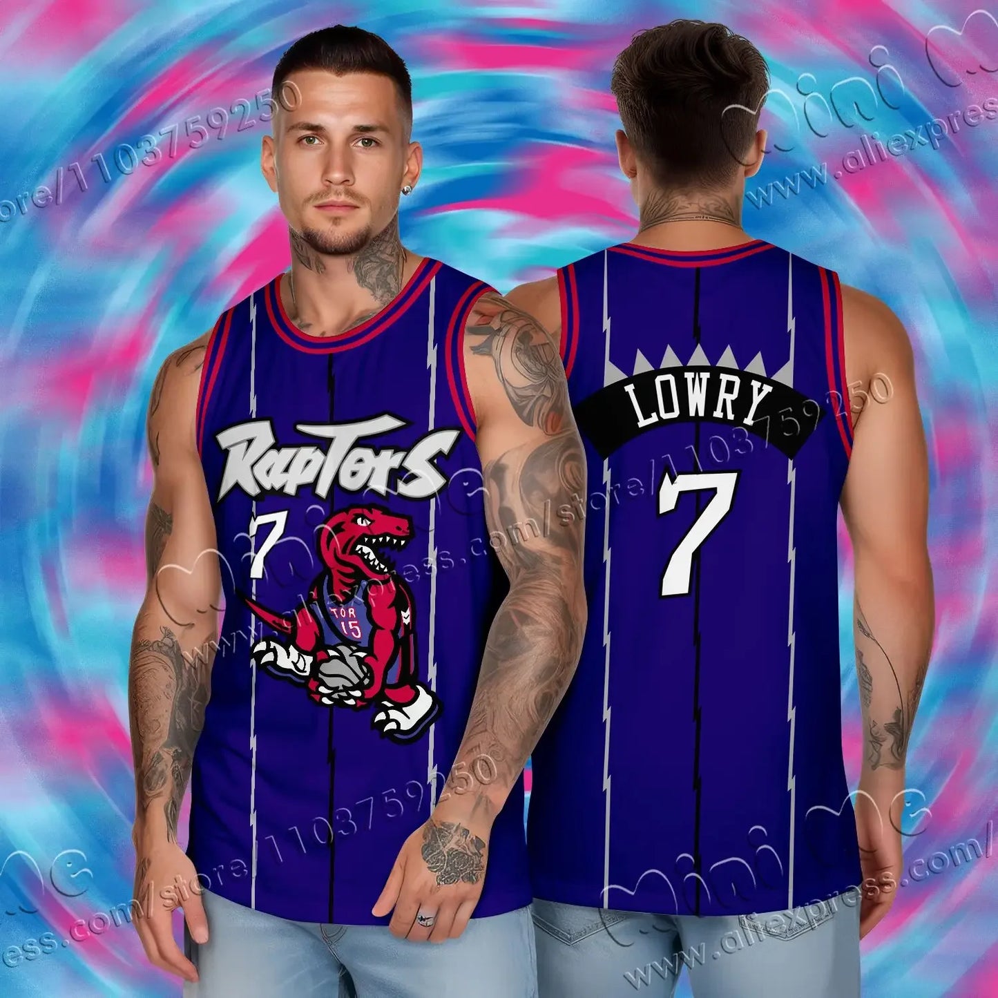 25 Year Raptors 15 Carter Special Retired Retro Shirt Boys and Girls Basketball Set Performance Set Training Set Tank Top Set - World Bazaar Life