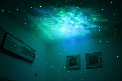Galaxy Star Projector LED Night Light Astronaut Lamp for Bedroom Decor - World Bazaar Life