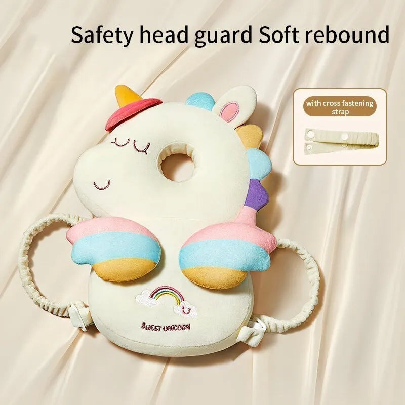 AIBEDILA Newborn Baby Things Mother Kids Items for Babies 1-3T Toddler Baby Head Protector Cartoon Security Baby Pillows AB268 - World Bazaar Life