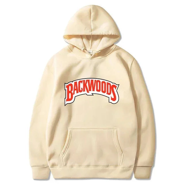 Hoodies men's fashion letter pattern printed sportswear casual Harajuku street wear hooded pullover sportswear