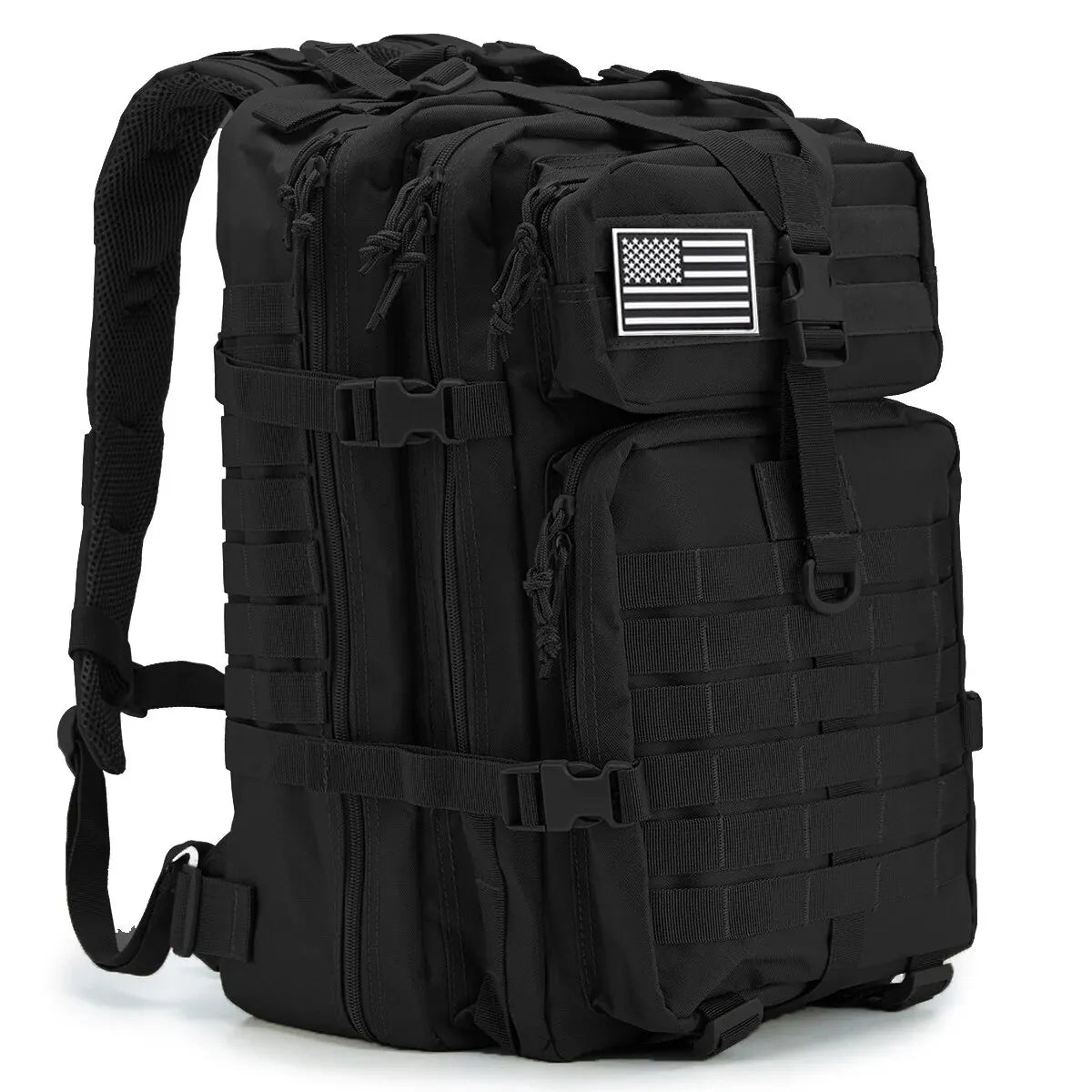 QT&QY 50L Man Tactical Backpacks Survival Traveling Bags Hking Outdoor 3P Assault Pack EDC Molle Pack For Trekking Hunting Bag - World Bazaar Life