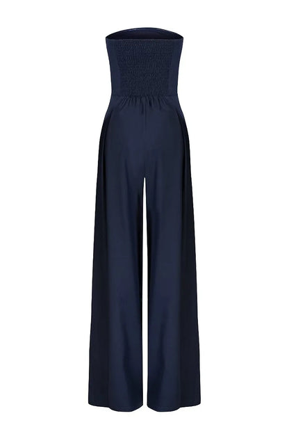 BKLD Women’s Strapless Backless Jumpsuit – Slim Fit Party Wear - World Bazaar Life