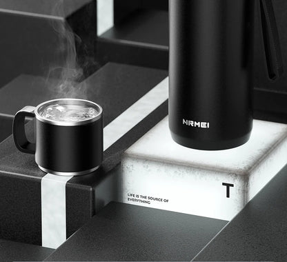 Double Wall Vacuum Flasks Stainless Steel Thermos Bottle for Tea and Coffee Large Capacity Insulated Water Bottle Thermos Cup-World Bazaar Life