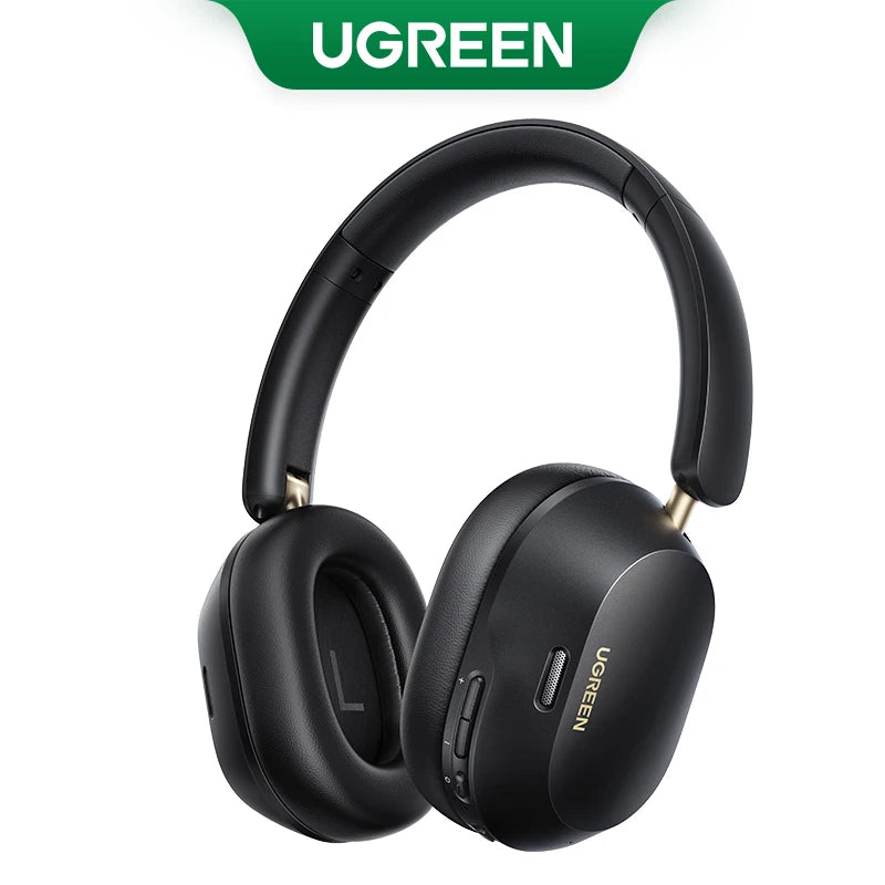 UGREEN Choice Max5c Wireless Bluetooth Headphones 43dB Active Noise Cancellation Hi-Res LDAC 75H Spatial Audio Earbuds Headset-World Bazaar Life