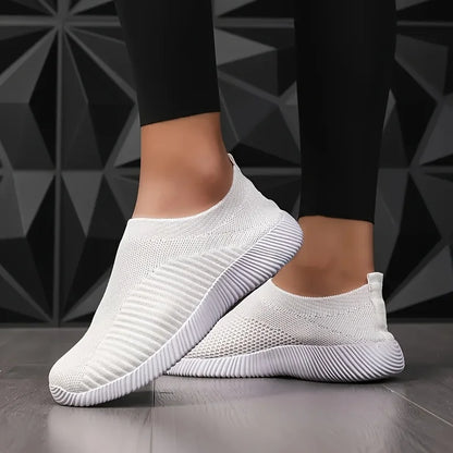 Women's Breathable Mesh Sneakers – Lightweight Walking Shoes