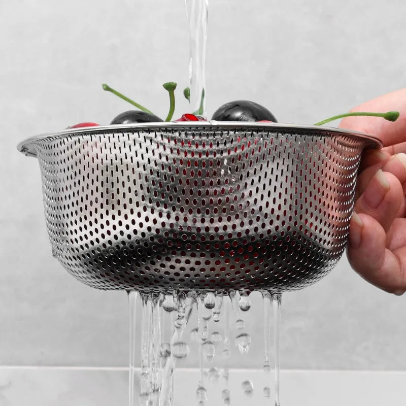 Stainless Steel Sink Strainer – Hanging Food Waste Filter Basket.