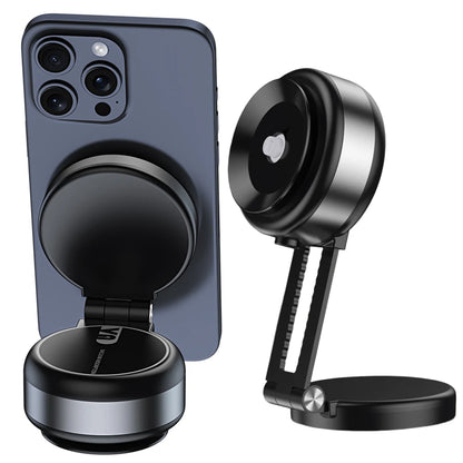 Magnetic Suction Cup Phone Mount for iPhone 16/15/14/13/12 Pro Max Plus Mini 360° Adjustable Magnetic Cell Phone Holder for Car
