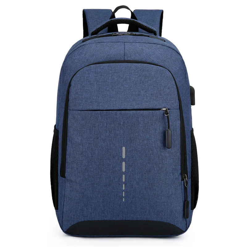 Mens BackPack Large Capacity Simple Fashion Travel Female Student Computer Bag - World Bazaar Life