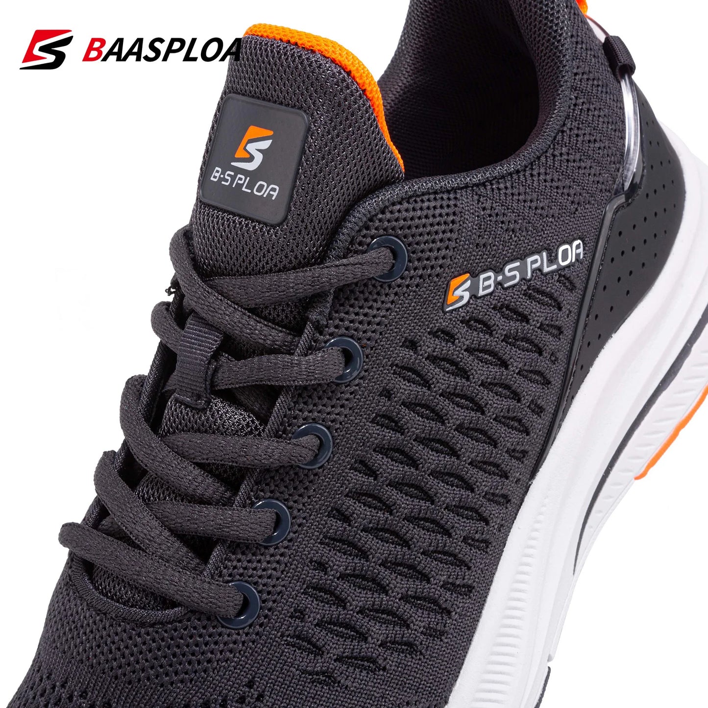 Baasploa Men's Lightweight Running Shoes - Best Outdoor Sneakers