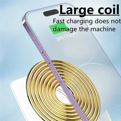 VIKEFON Lazy Desktop Phone Holder Wireless Charger Stand Fast Charging Station for iPhone 16 15 14 13 Samsung Xiaomi