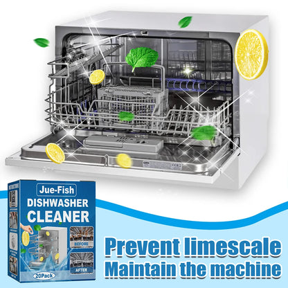 Dishwasher Cleaner Tablets – Limescale & Odor Remover