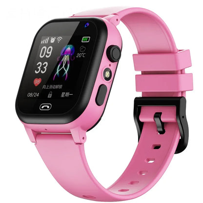 4G Kids Smartwatch Wifi SOS GPS Location Video Call Analogue Card Waterproof Watch Camera Boys Girls Upgrade New Watch 2024