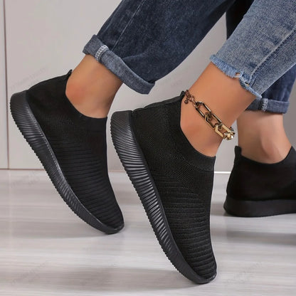 Women's Breathable Mesh Sneakers – Lightweight Walking Shoes