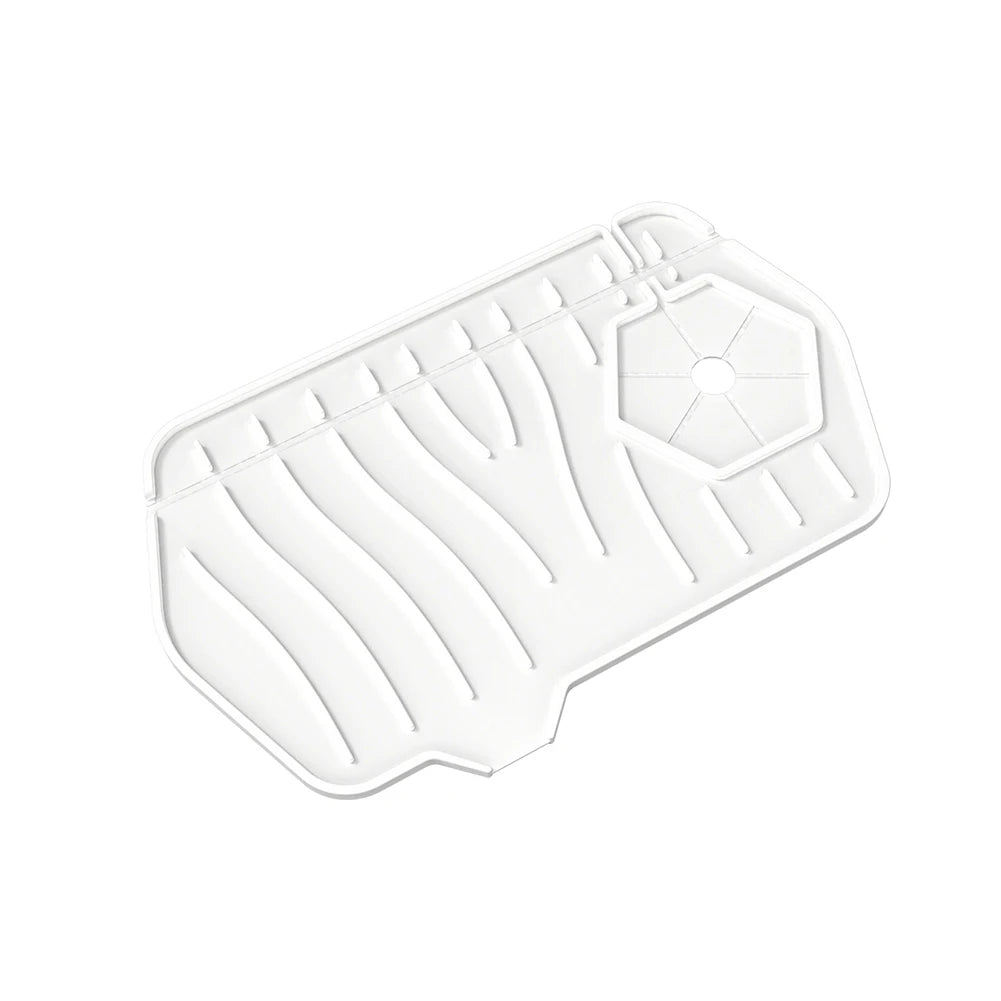 Silicone Drain Pad Countertop Protector Faucet Splash Guard Tray - World Bazaar Life