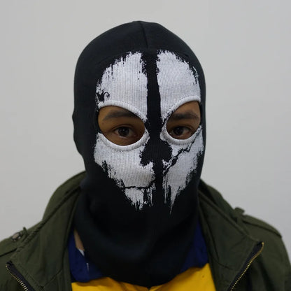 (Fast shipping) NEWest Balaclava Hood Full Face Masks For Ghosts Skull Bike Skiing Hood Ski Mask