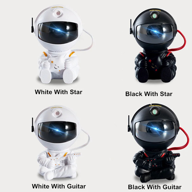 Galaxy Star Projector LED Night Light Astronaut Lamp for Bedroom Decor - World Bazaar Life