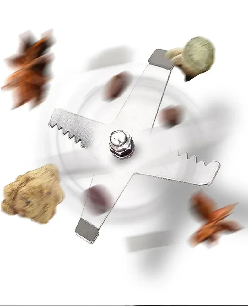 400W Electric Grinder Coffee Kitchen Beans Cereal Nuts Spices Grains Multifunctional Grinder Machine for Home Coffee Grinders-World Bazaar Life