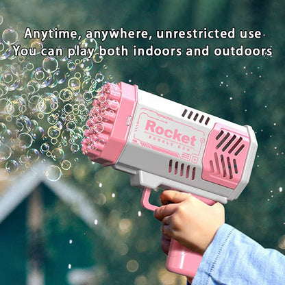 40 Hole Kids Bubble Gun – Electric Outdoor Toy (No Bubble Liquid)