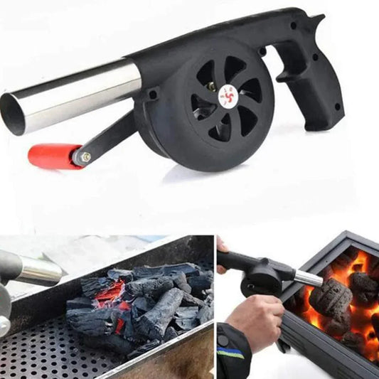 Hand Blower household hand portable barbecue blower small hair dryer outdoor barbecue accessories tools-World Bazaar Life