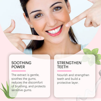 Niacinamide Whitening Toothpaste Reduce Plaque Fresh Bad Breath Stains Removing Hygiene Clean Dazzling Brighten Oral Teeth Care