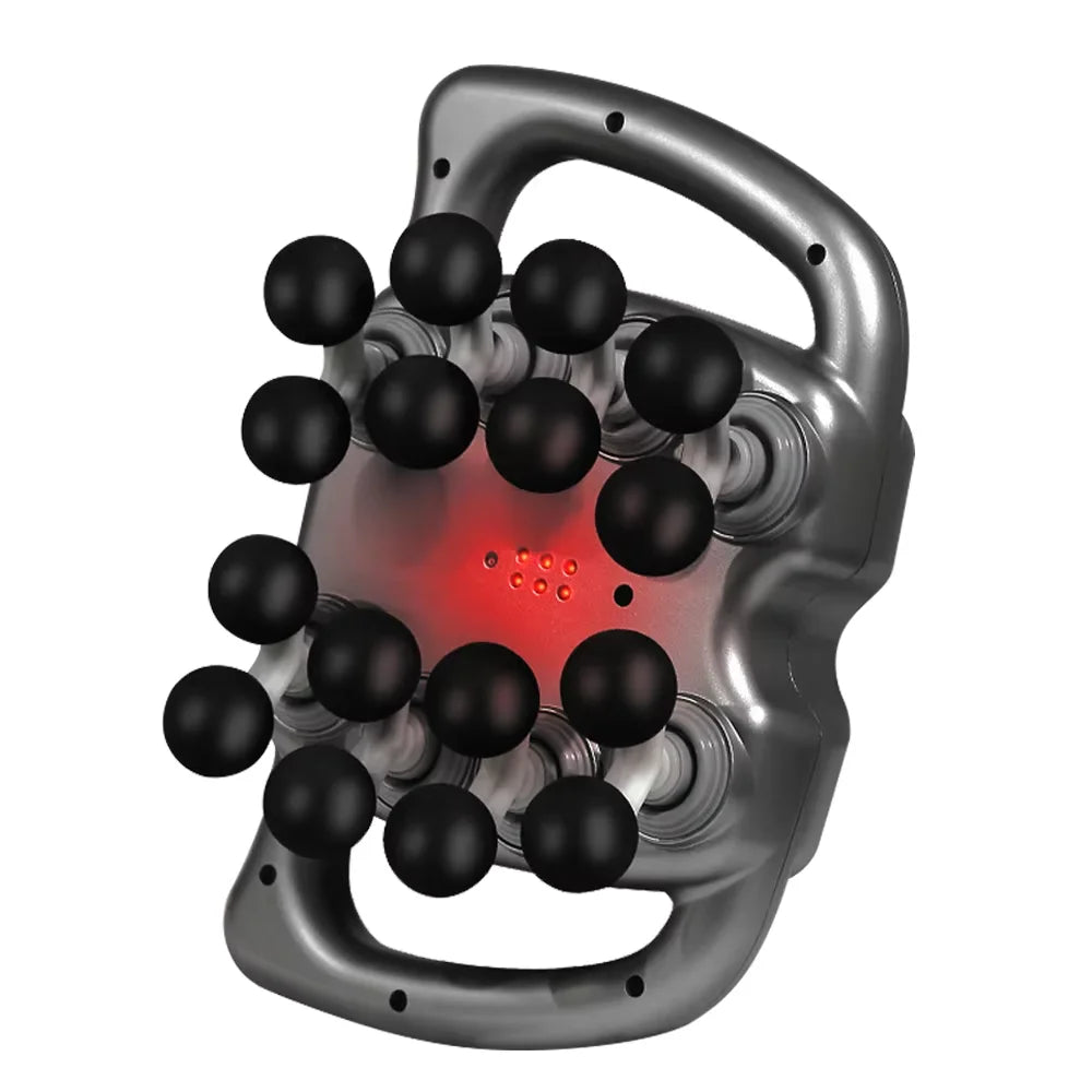 16 Heads Muscle Massage Gun, Full Body Massager 9 Modes & 99 Levels, Deep Tissue Percussion Massager Quiet Muscle Massage Gun