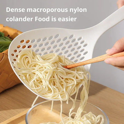 Heat-Resistant Dumpling Strainer Spoon.