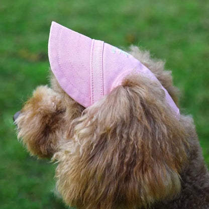 Pet Baseball Hat Outdoor Cat Dog Adjustable Visor Hat Summer Pet Travel Sports Sun Cap With Ear Holes-World Bazaar Life