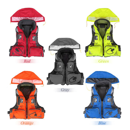 FX Adult Life Jacket – Fishing, Boating, Swimming Safety Vest
