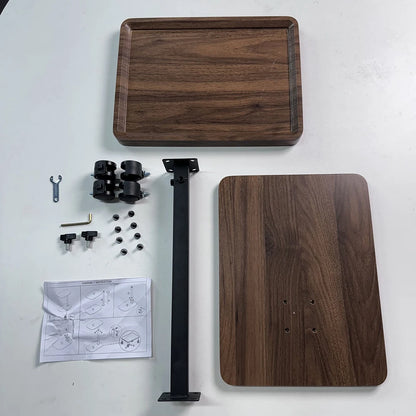Adjustable Overbed Laptop Desk – Rolling Sofa Side Tray Table