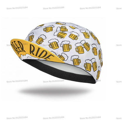 Cycling Hat Funny Road Bicycle Cap Summer Breathable Colorful Bike Headwear Men and Women Gorra Ciclismo