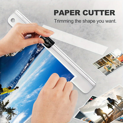 BONSAII 4-in-1 13" Laminator with Never Jam Tech and NTC Temperature Control, Included 40 Laminting Sheets, Triple Heat Settings - World Bazaar Life