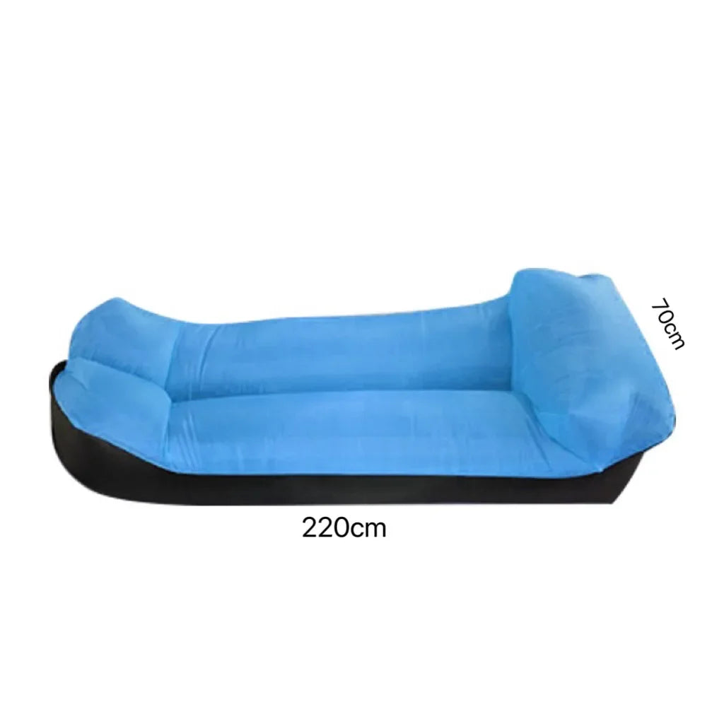 WW Garden sofa Trend Outdoor Fast Inflatable Air Sofa Bed GoodQuality Sleeping Bag Inflatable AirBag Lazy bag Beach Sofa Skz Pig