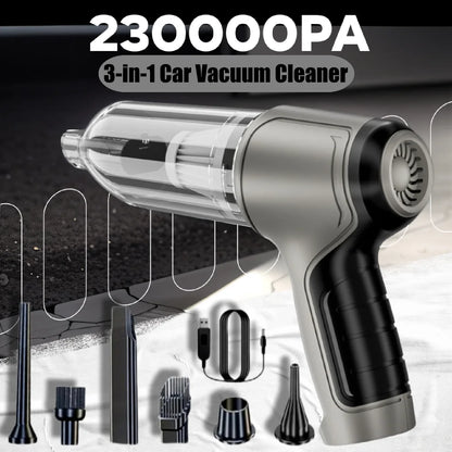 Car Vacuum Cleaner Strong Suction Cleaning Mini Machine Wireless Portable Handhled Blower Machine Air Duster for Home Appliances - World Bazaar Life