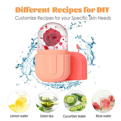 Ice Roller for Face – Reusable Silicone Facial Massager-World Bazaar Life