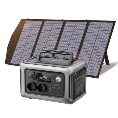 ALLPOWERS Portable Power Station R600, 299Wh LiFeP04 Battery with 2x 600W (1200W Surge) AC Outlets for Outdoor Camping RV Home
